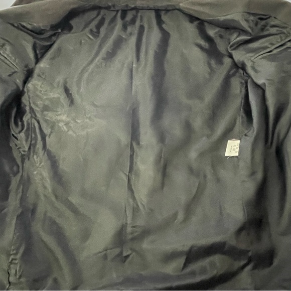 REI CO-OP Jacket Utility Button Up Lined Heavy Flannel Dark Gray sz 50 - Picture 7 of 14